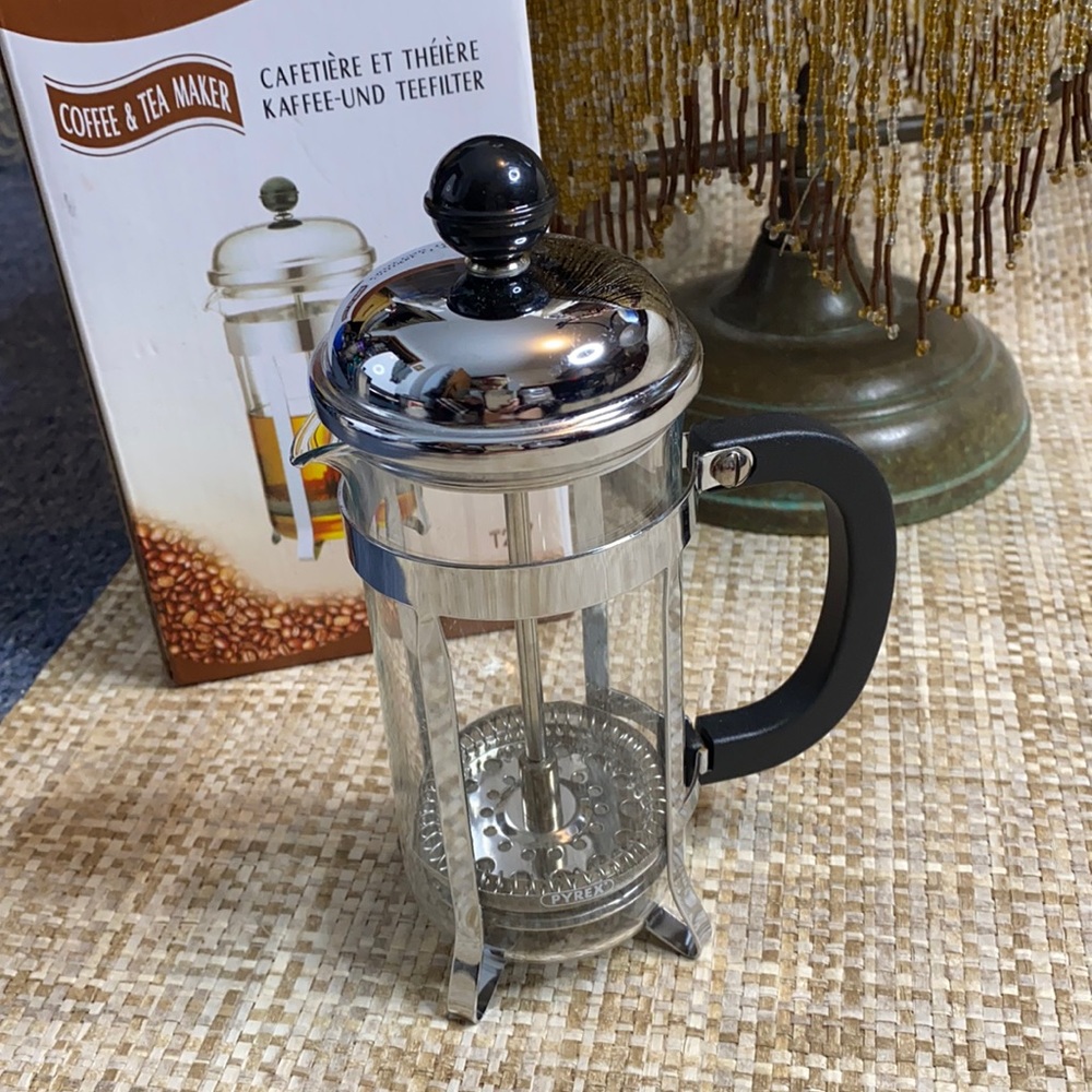 Lund Coffee And Tea Maker French Press NWT